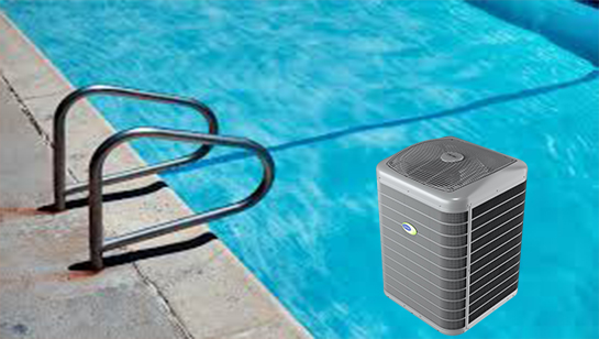 chaleur de piscine